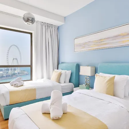 Luxury Jbr - Full Sea View - Free 5* Beach Resorts Access Dubai Exterior photo