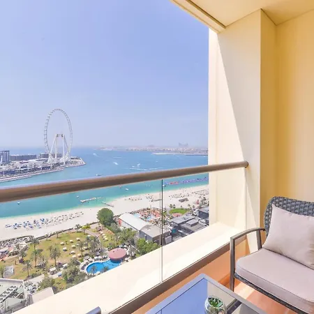 Luxury Jbr - Full Sea View - Free 5* Beach Resorts Access Dubai Exterior photo