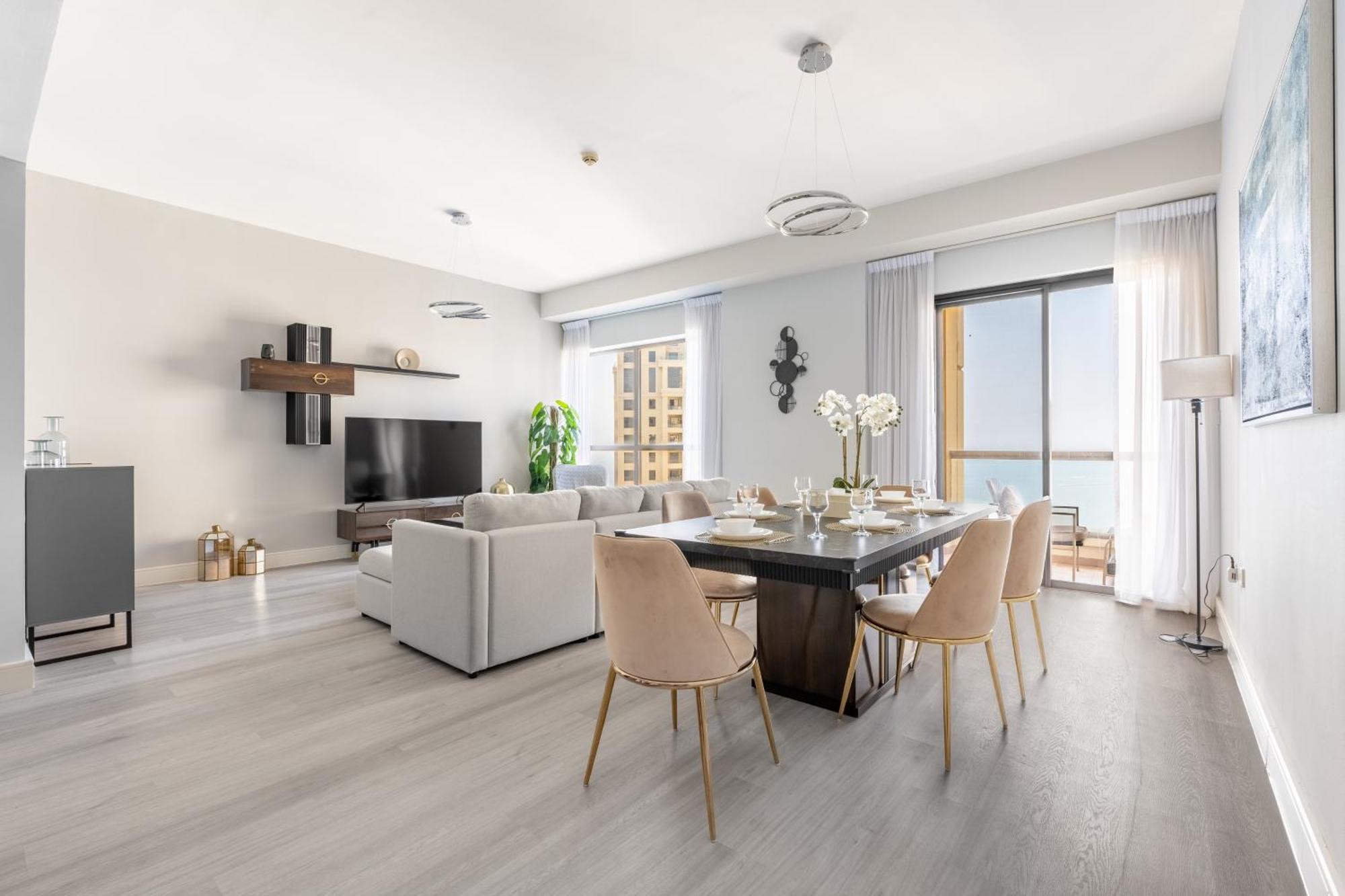 Luxury Jbr - Full Sea View - Free 5* Access Apartment Dubai
